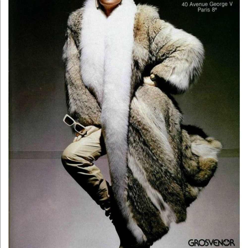 Grosvenor Fur Genuine Coyote full length Coat